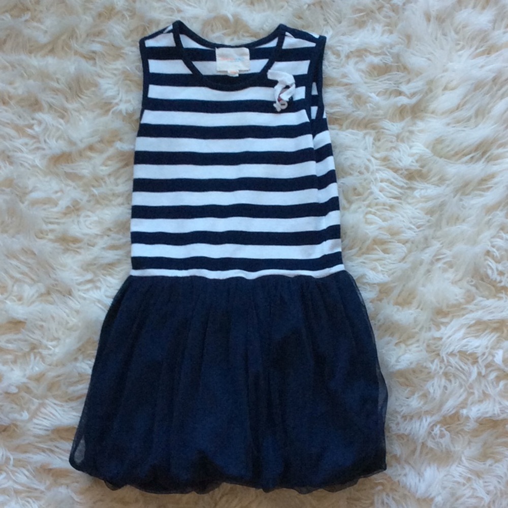 5/$25  auto cal lined bubble tulle skirt dress 5